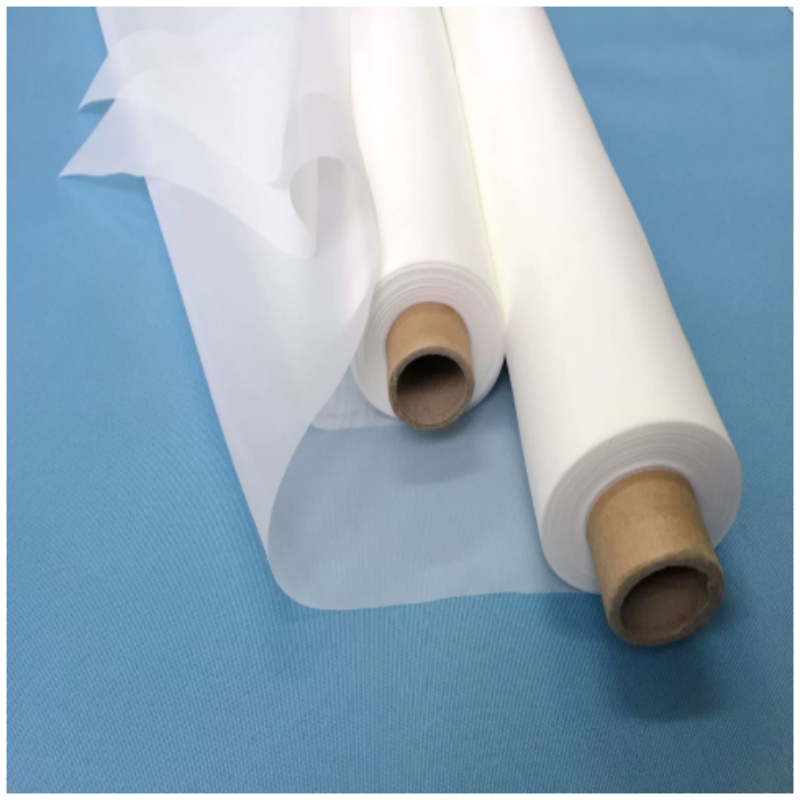 Commercial Fabric Printing - ผ้าตาข่ายโพลีเอสเตอร์สำหรับพิมพ์สกรีน 120T 305 เมช สีขาว ผ้าตาข่ายพิมพ์สกรีนแบบแรงดึงสูง