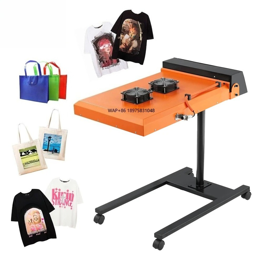 Flash Dryer Screen Print - เครื่องอบแห้งแบบกึ่งอัตโนมัติสำหรับงานพิมพ์สกรีน ราคาโรงงาน อุปกรณ์หลังการพิมพ์