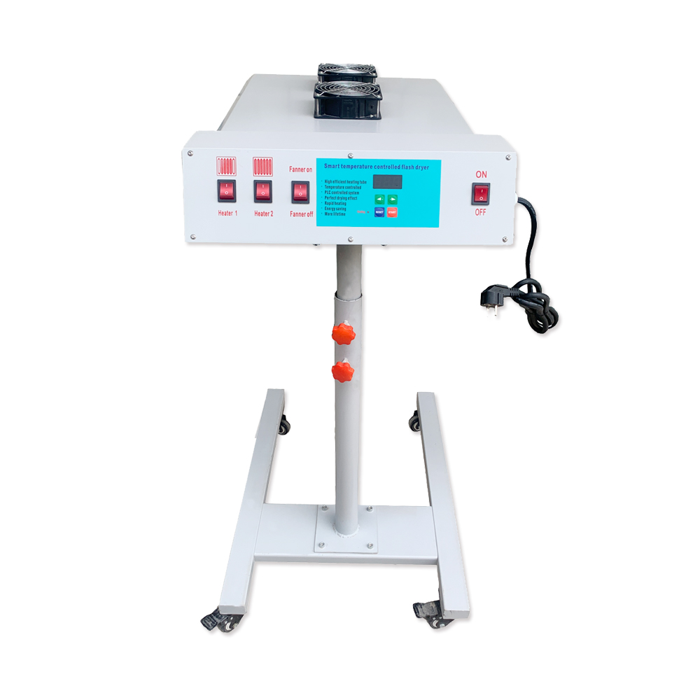 Flash Dryer Screen Print - เครื่องอบเสื้อแบบหมุนได้ 360 องศา 3000 วัตต์ สำหรับงานพิมพ์สกรีน