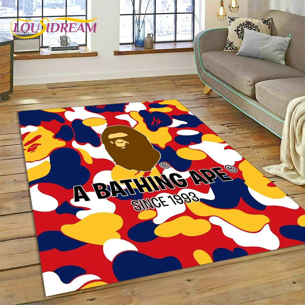 พรมพิมพ์ลาย 3 มิติ ลาย B-BAPE  - Commercial Printing Online บทวิจารณ์และราคา