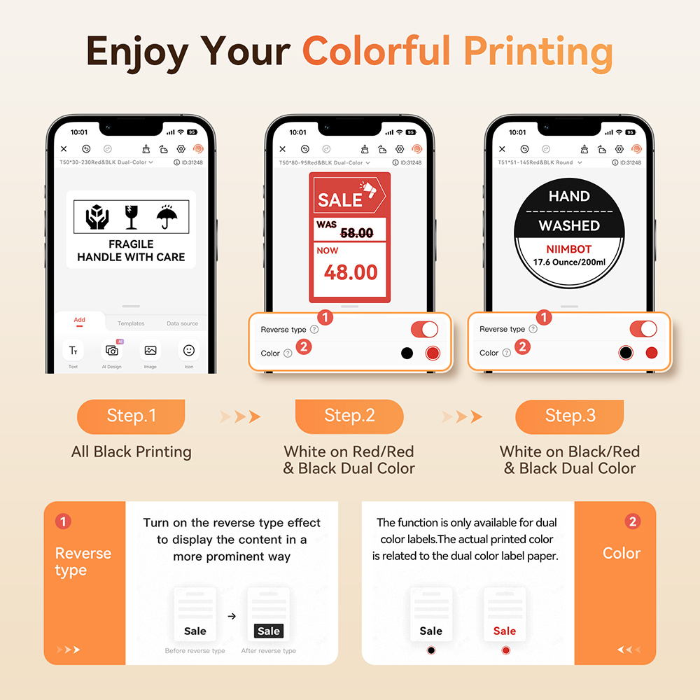 เครื่องพิมพ์ฉลาก Niimbot B21 P - Commercial Printing Business บทวิจารณ์และราคา