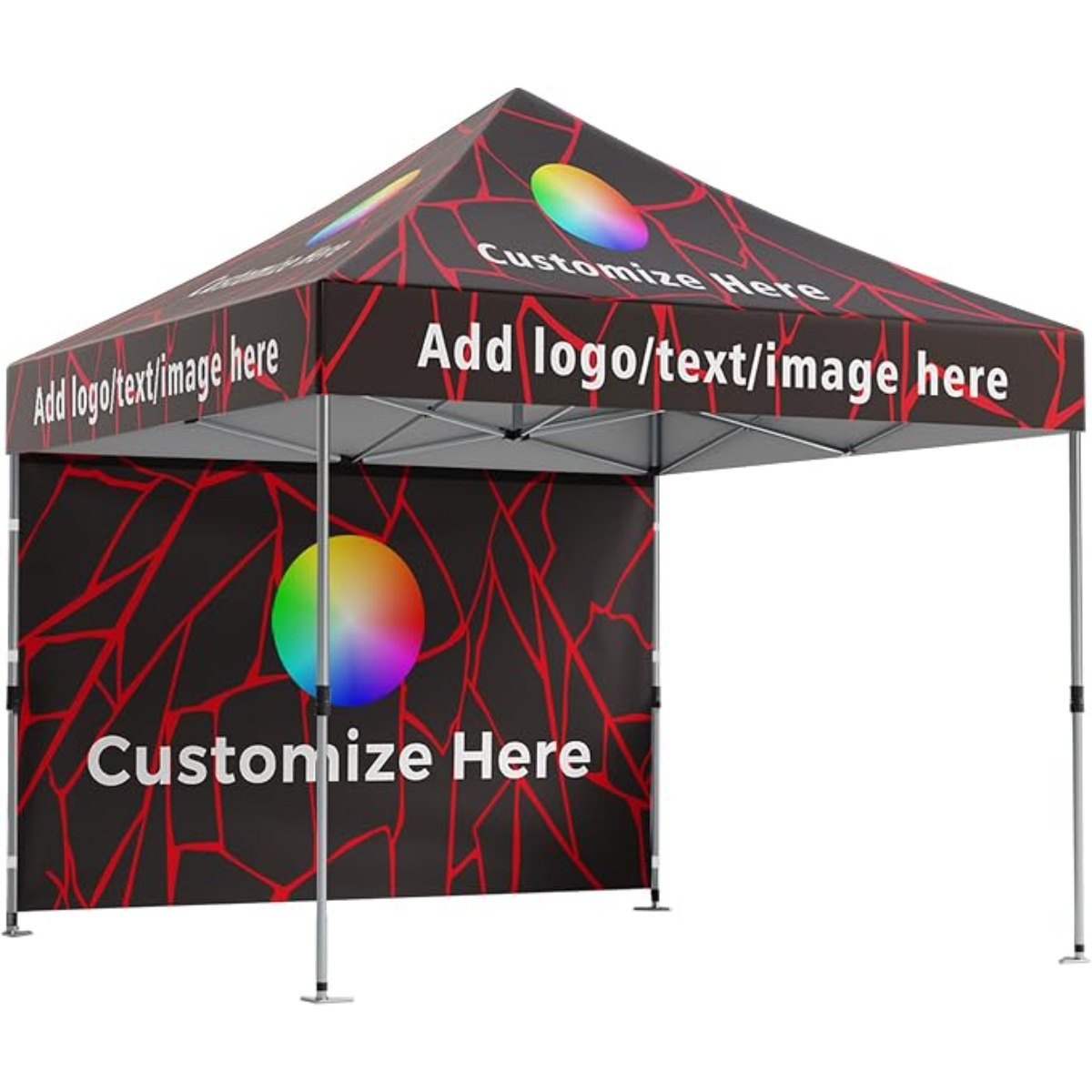 ผ้าคลุมเต็นท์ขนาด 10x20 ฟุตแบบ - Commercial Printing Logo บทวิจารณ์และราคา