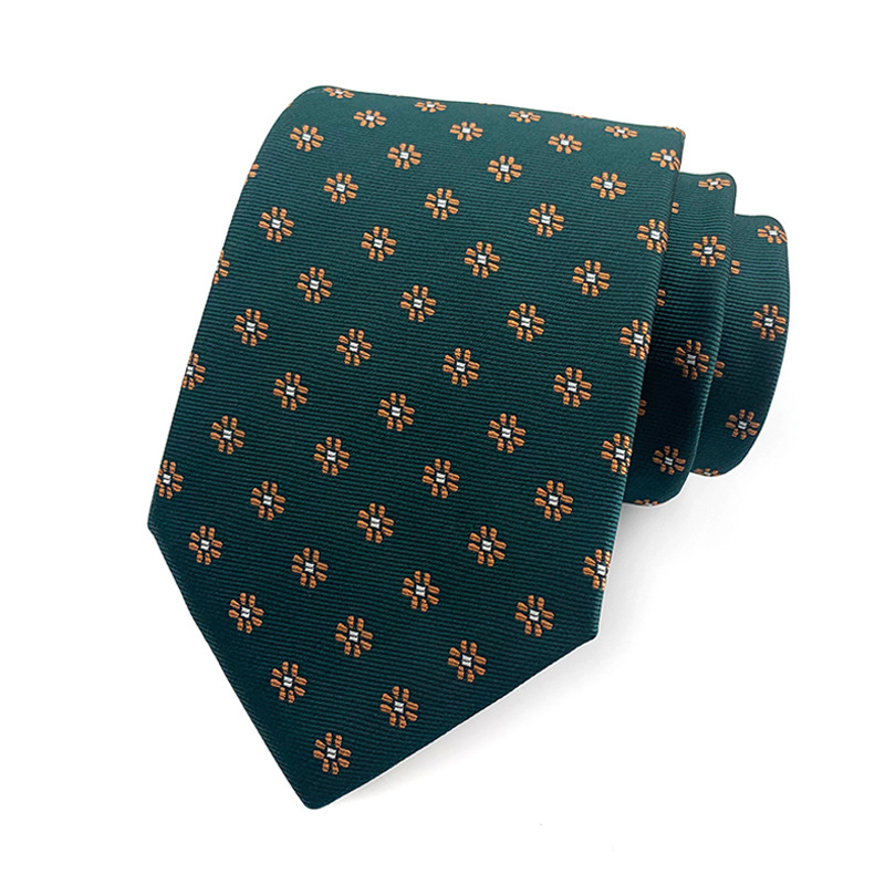 Vintage พิมพ์ดอกไม้จุดคอ Tie M - Commercial Printing Business บทวิจารณ์และราคา