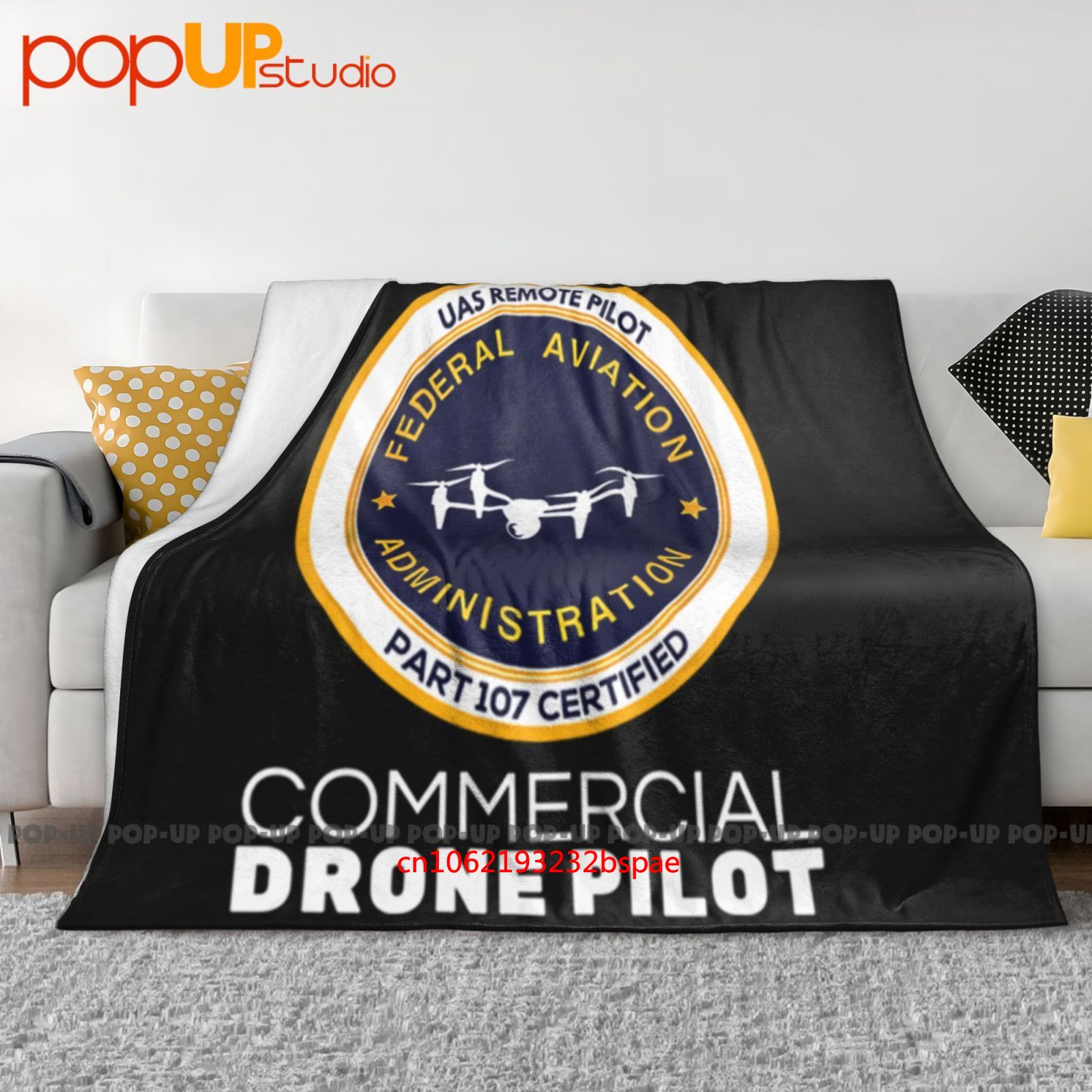 ผ้าห่มนุ่มพิเศษสำหรับนักบินโดร - Commercial Fabric Printing บทวิจารณ์และราคา