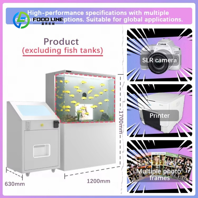 ตู้ถ่ายภาพอัตโนมัติ AI แบบกำหน - Commercial Printing Business บทวิจารณ์และราคา