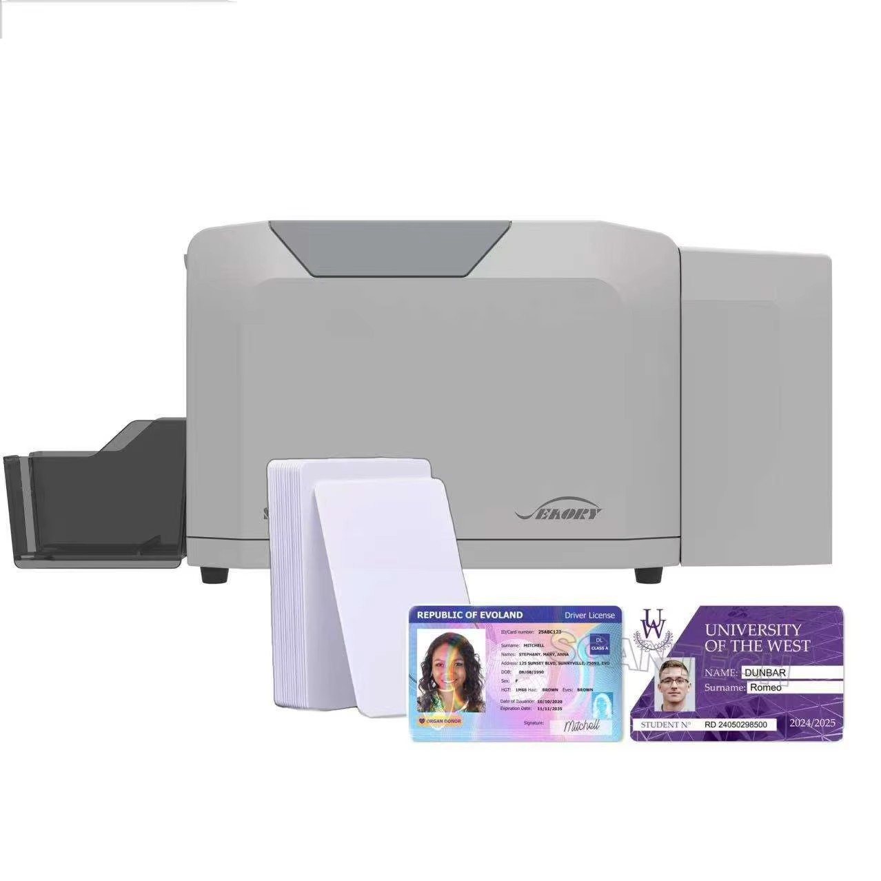 เครื่องพิมพ์บัตรพลาสติก PVC Se - Commercial Printing Business บทวิจารณ์และราคา
